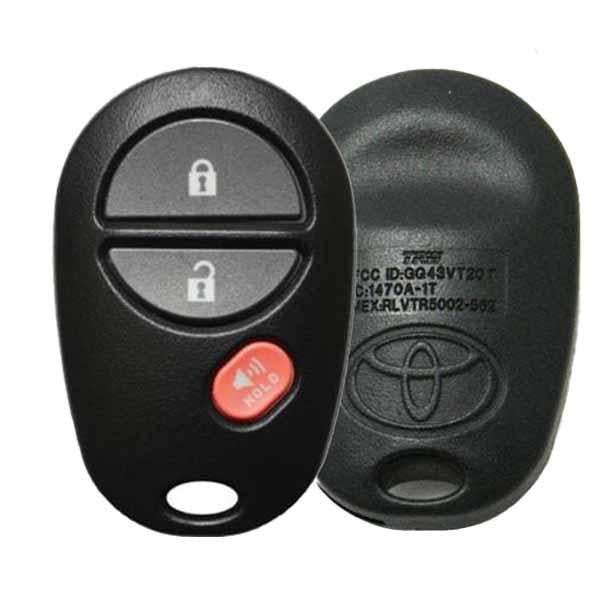 2004-2020 Toyota / 3-Button Keyless Entry Remote / PN: 89742-AE011 / GQ43VT20T / OEM REFURB 2004-2020 Toyota / 3-Button Keyless Entry Remote / PN: 89742-AE011 / GQ43VT20T / OEM REFURB
